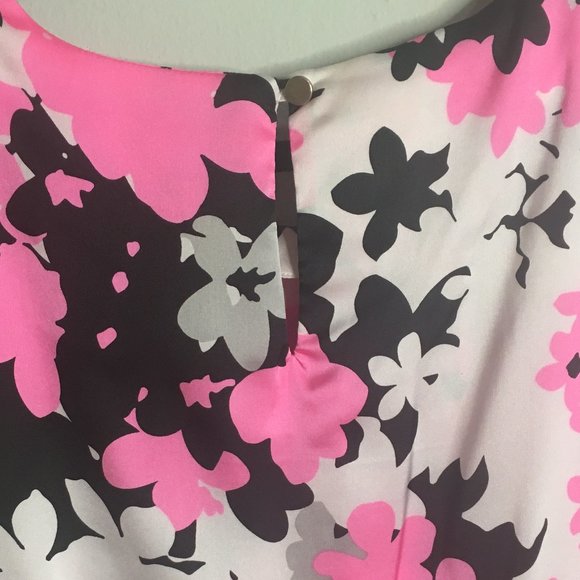 NY&C Peplum Pink, White, Black Blouse - Item#56 - Picture 4 of 5